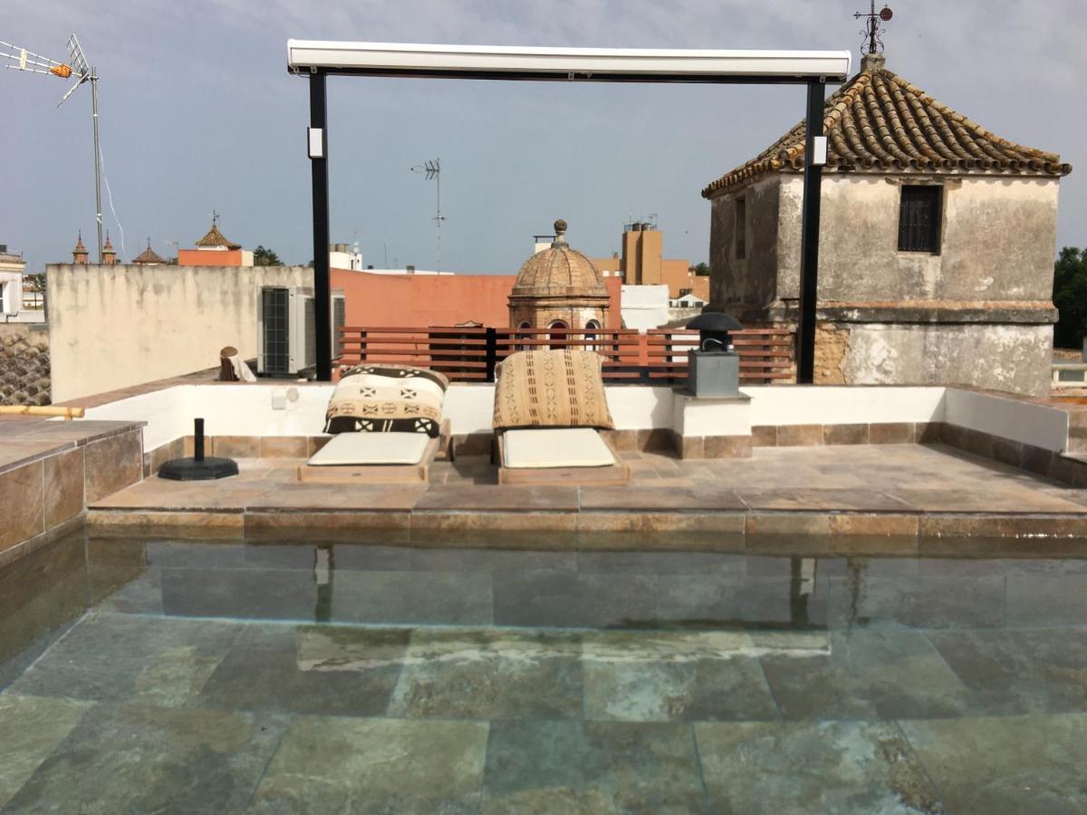 Casa Palacio En Jerez De La Frontera Con Piscina Privada Exteriér fotografie